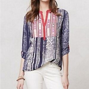 Anthropologie Tiny Ashbury Top- Small‎